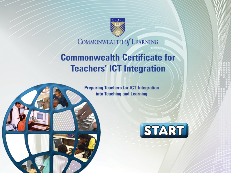 Commonwealth of Learning Certificate for Teachers' ICT Integration